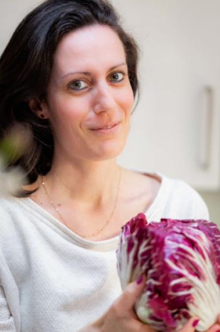 Lisa Dirnbacher mit Radicchio